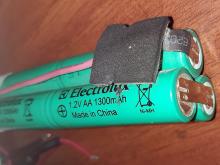 ремонт аккумуляторного пылесоса Electrolux ERGO05