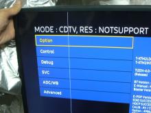 ремонт матрицы в телевизоре Samsung UE49NU7172U
