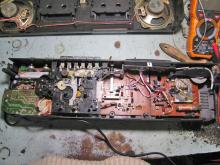 ремонт старой аудиотехники Sony CFS-W301